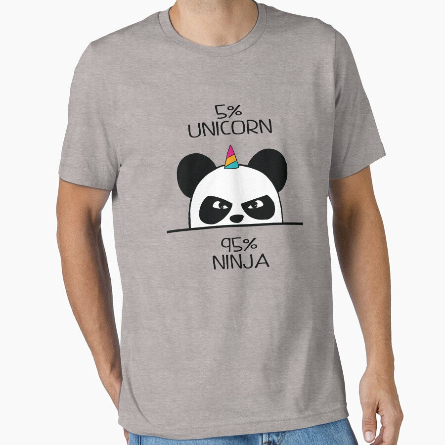 Unicorn Ninja Panda by Jandsgraphics T-Shirts, Hoodie, Sweatshirt | BlankRebels.com (Image 1)