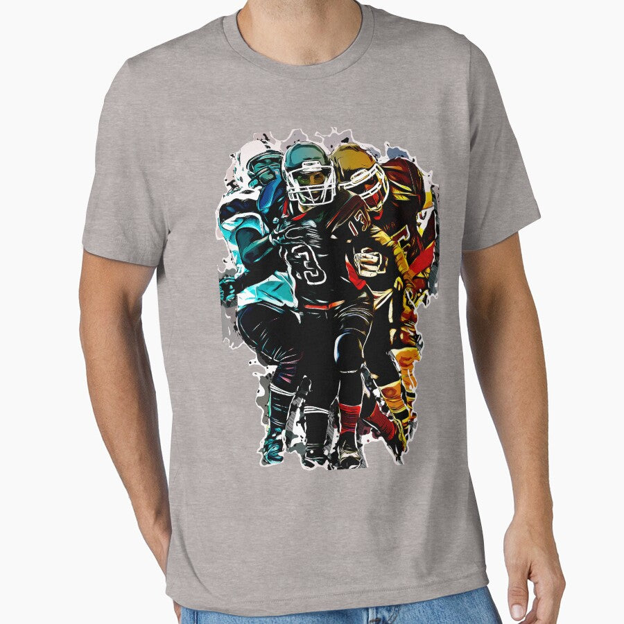Football Sports for Men Fantasy Game Clipart Graphic Design by GabiBlaze T-Shirts, Hoodie, Sweatshirt (Image 1)