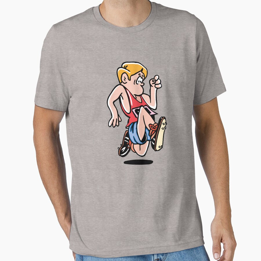 Running sport cartoon art by lovingangela T-Shirts, Hoodie, Sweatshirt | BlankRebels.com (Image 1)