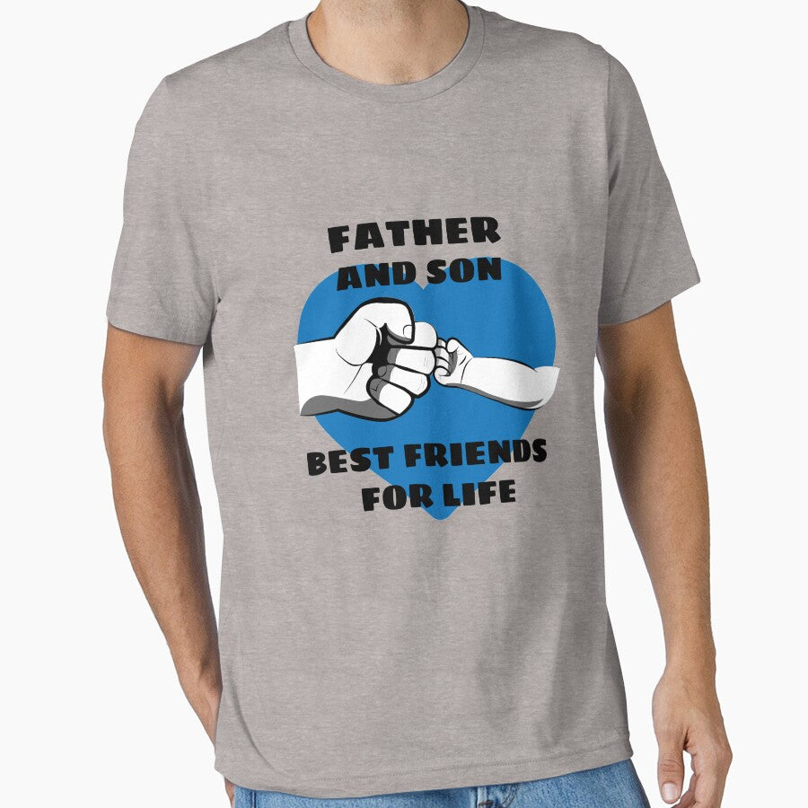 1st Fathers Day - Father And Son by maxarus T-Shirts, Hoodie, Sweatshirt | BlankRebels.com (Image 1)