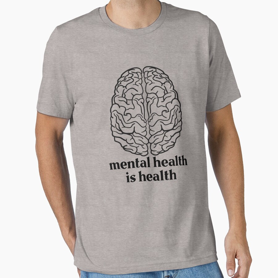 Mental Health Is Health Mental Health Awareness Month Gear by DynamicDesign T-Shirts, Hoodie, Sweatshirt (Image 1)