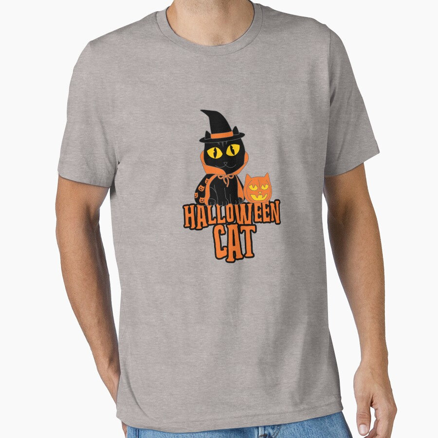 HALLOWEEN CAT by A-mici-marina T-Shirts, Hoodie, Sweatshirt | BlankRebels.com (Image 1)