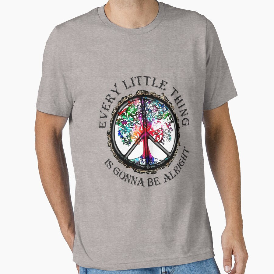 Hippie Every Little Thing Is Gonna Be Alright by AmeliaWilkDes T-Shirts, Hoodie, Sweatshirt | BlankRebels.com (Image 1)