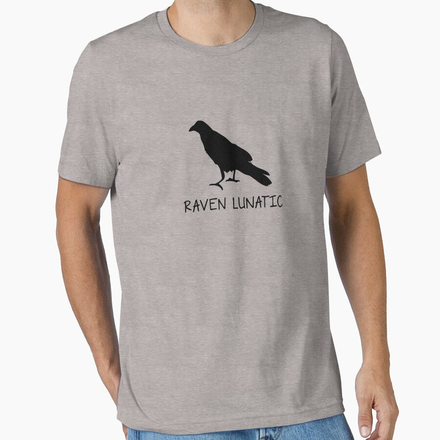 Raven Lunatic by narc0l3ptic T-Shirts, Hoodie, Sweatshirt | BlankRebels.com (Image 1)