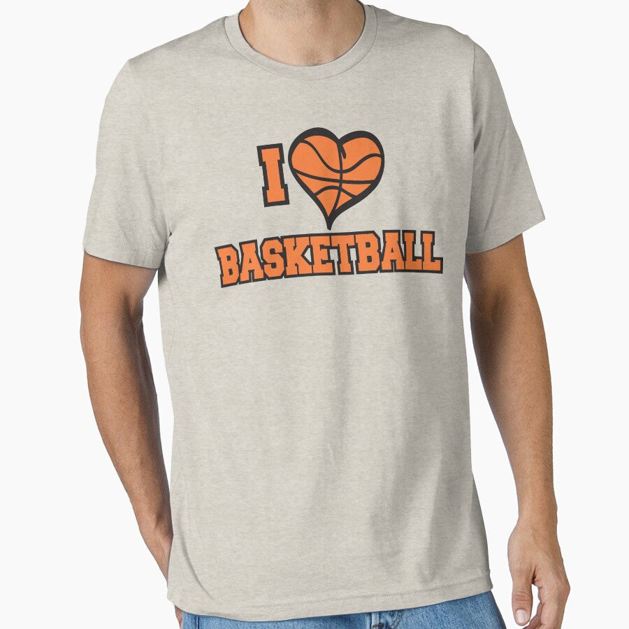 I Love Basketball by SportsT-Shirts Hoodie, Sweatshirt | BlankRebels.com (Image 1)