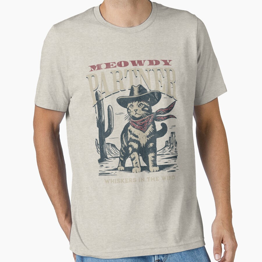 Meowdy Partner Whiskers in the Wind by 99 Organizers T-Shirts, Hoodie, Sweatshirt | BlankRebels.com (Image 1)