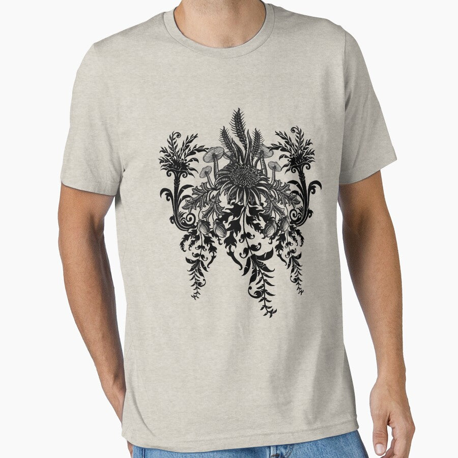 Foresty Foliage Print by Evmo T-Shirts, Hoodie, Sweatshirt | BlankRebels.com (Image 1)