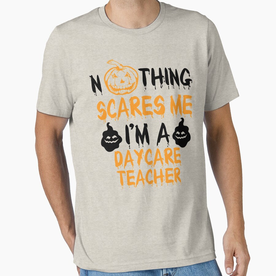 Original Daycare Teacher Halloween Costume Gift by Yakech T-Shirts, Hoodie, Sweatshirt | BlankRebels.com (Image 1)