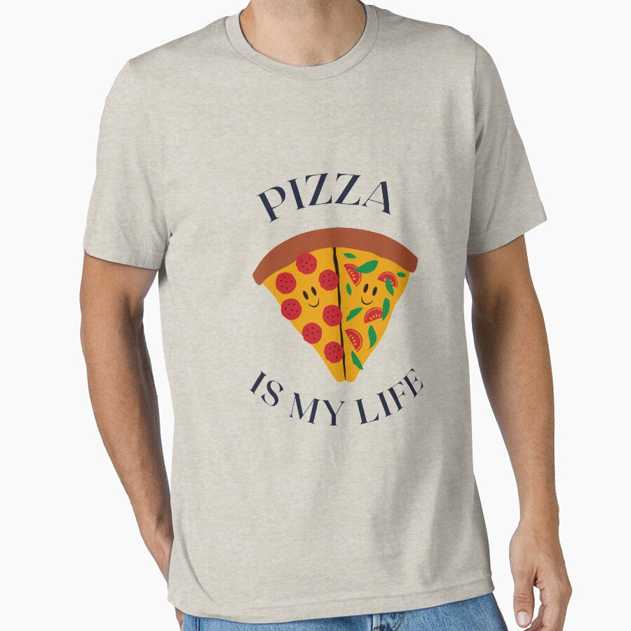 Pizza is My Life- Pizza Lovers by EvaWolf T-Shirts, Hoodie, Sweatshirt | BlankRebels.com (Image 1)