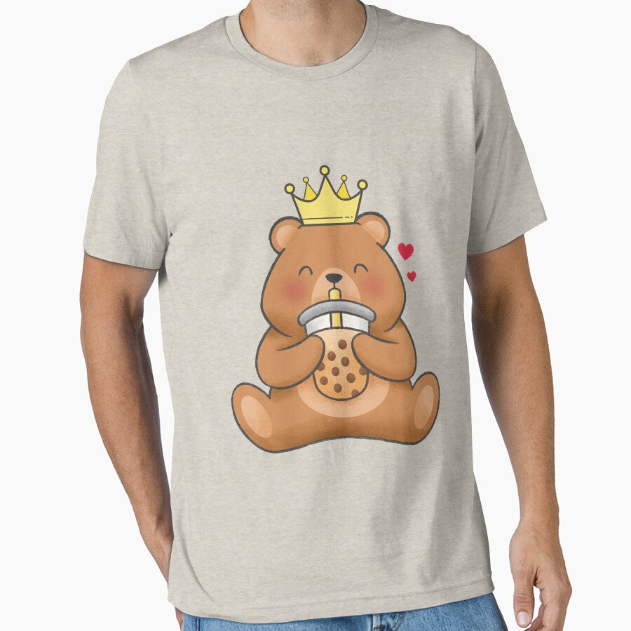 Bear Loves Bubble Tea by AllCDESIGNS T-Shirts, Hoodie, Sweatshirt | BlankRebels.com (Image 1)