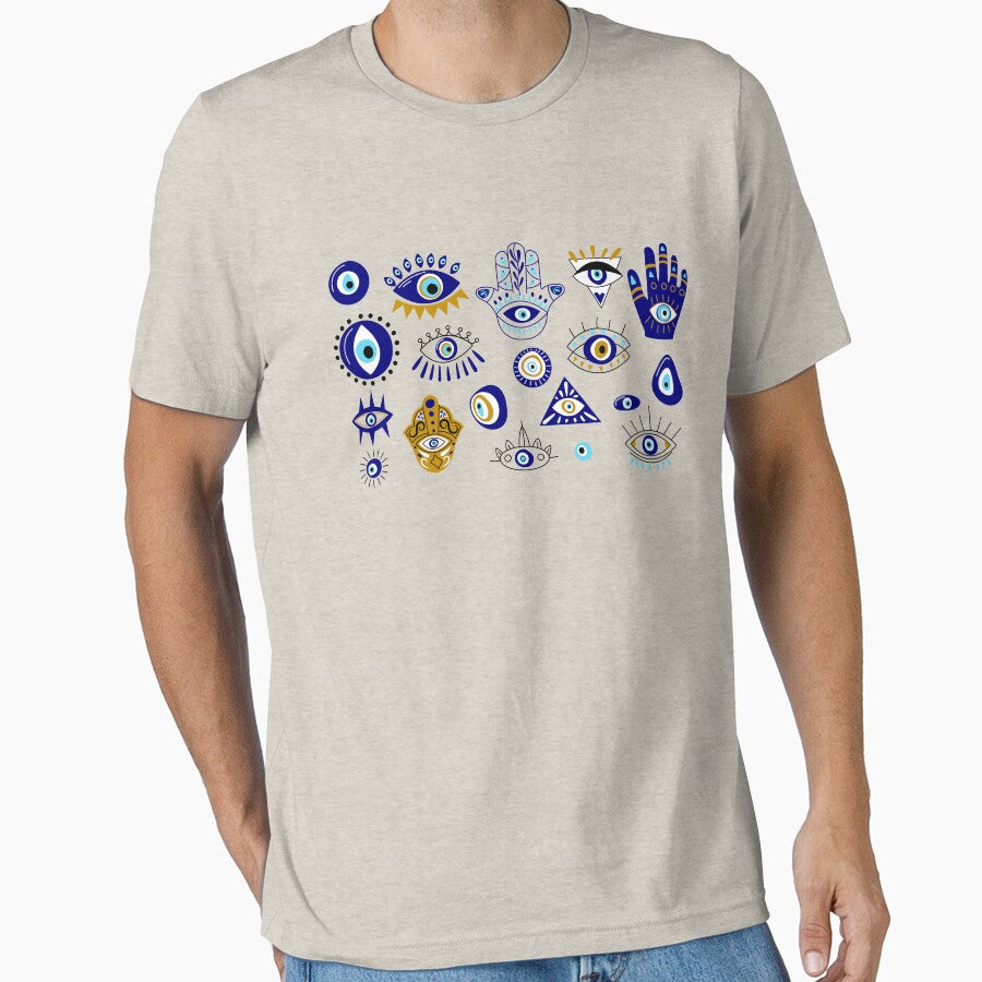 Evil Eye by Yana Grech T-Shirts, Hoodie, Sweatshirt | BlankRebels.com (Image 1)