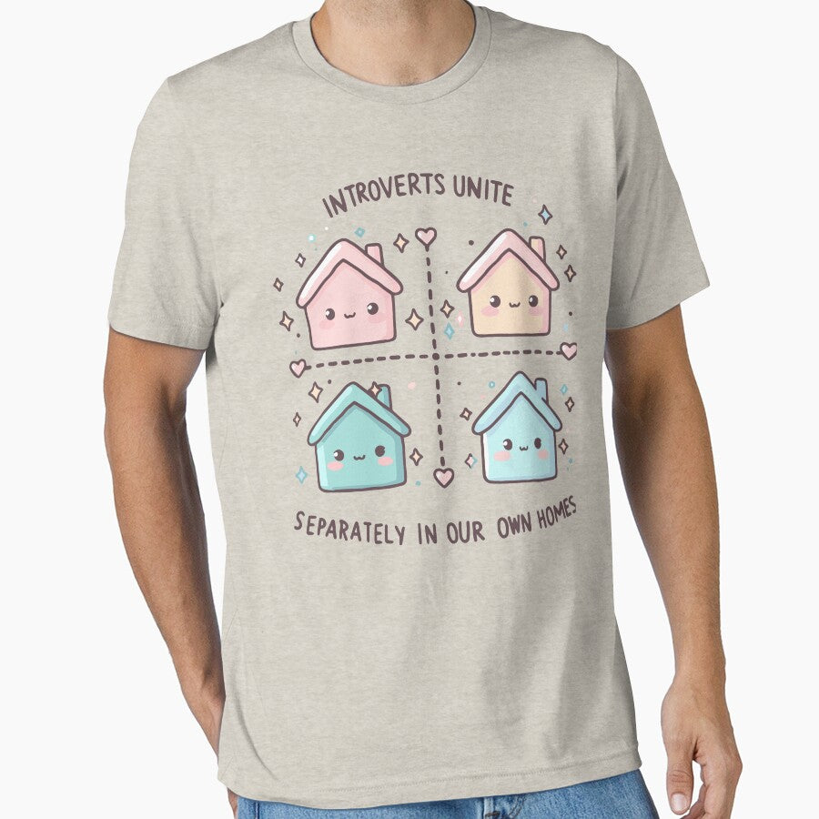 Introverts Unite Separately In Our Own Homes shirt (Image 1)