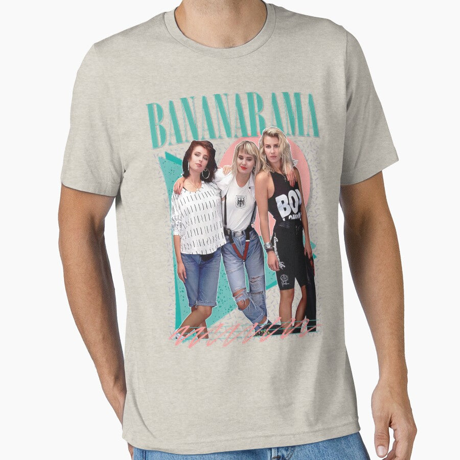 Bananarama - Retro 80s Fan Art by ThomasenaYa T-Shirts, Hoodie, Sweatshirt | BlankRebels.com (Image 1)