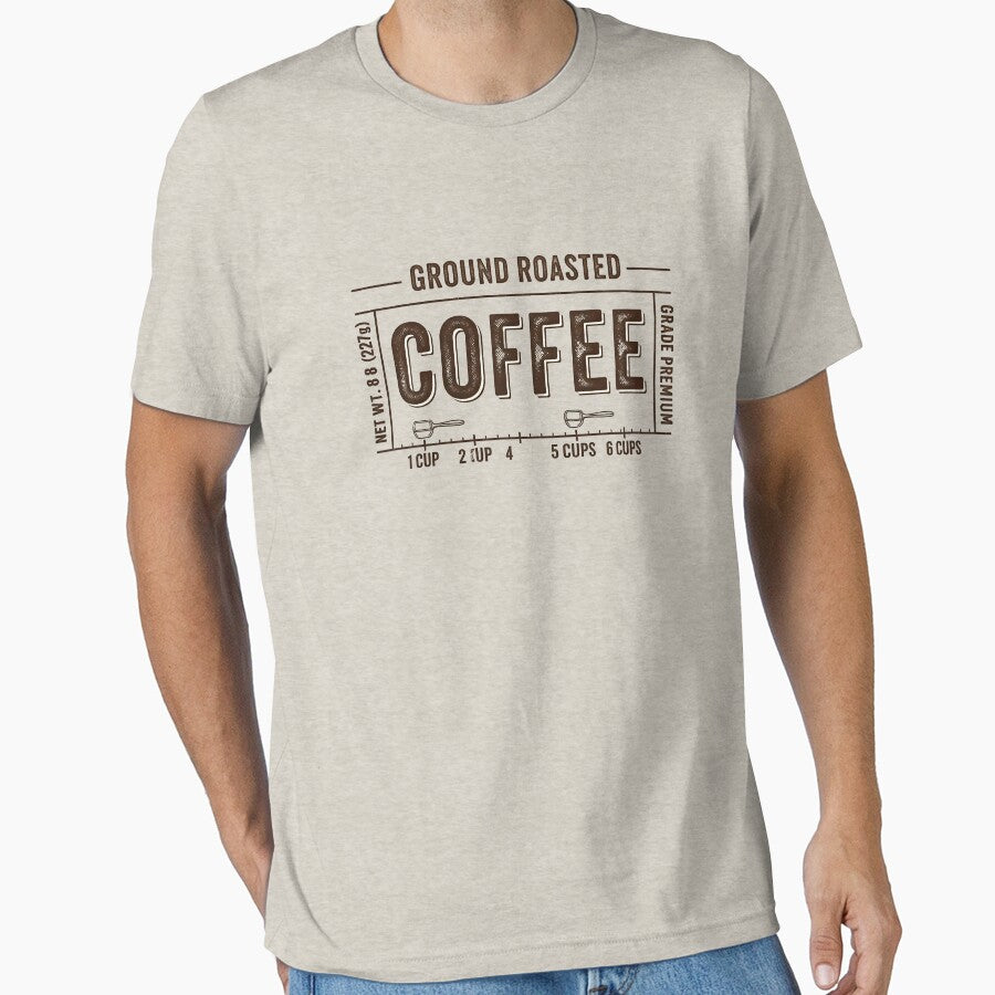 Ground Roasted Coffee Retro Label T-Shirts, Hoodie, Sweatshirt