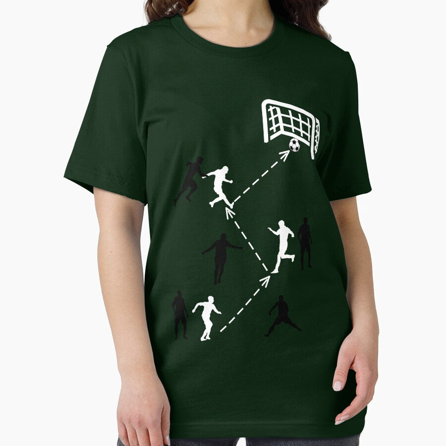 Funny Soccer play soccer players soccer field score goal in soccer match by Artstastic