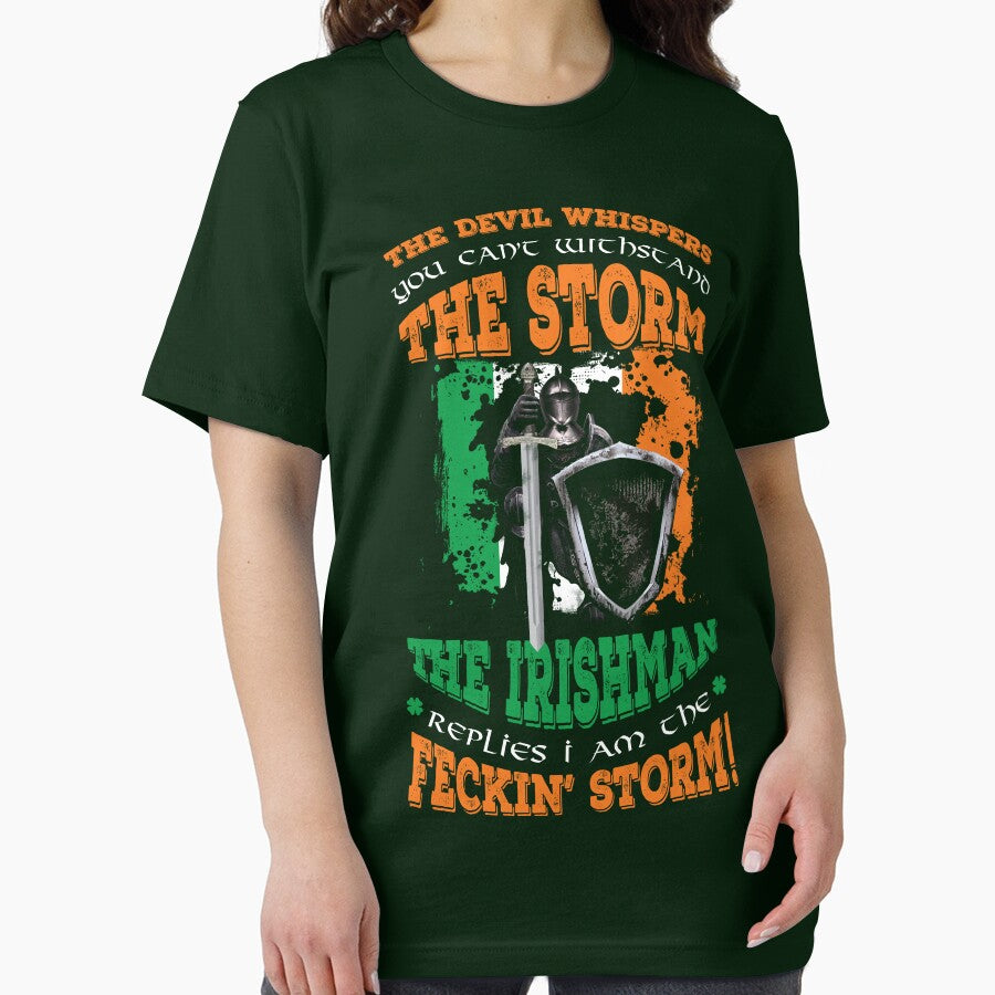 The Devil Whispers St. Patricks Day T-Shirts by q4success Hoodie, Sweatshirt | BlankRebels.com (Image 2)