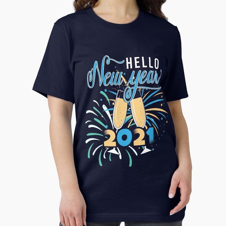 Hello New Year 2021 by creativeliberty T-Shirts, Hoodie, Sweatshirt | BlankRebels.com (Image 2)
