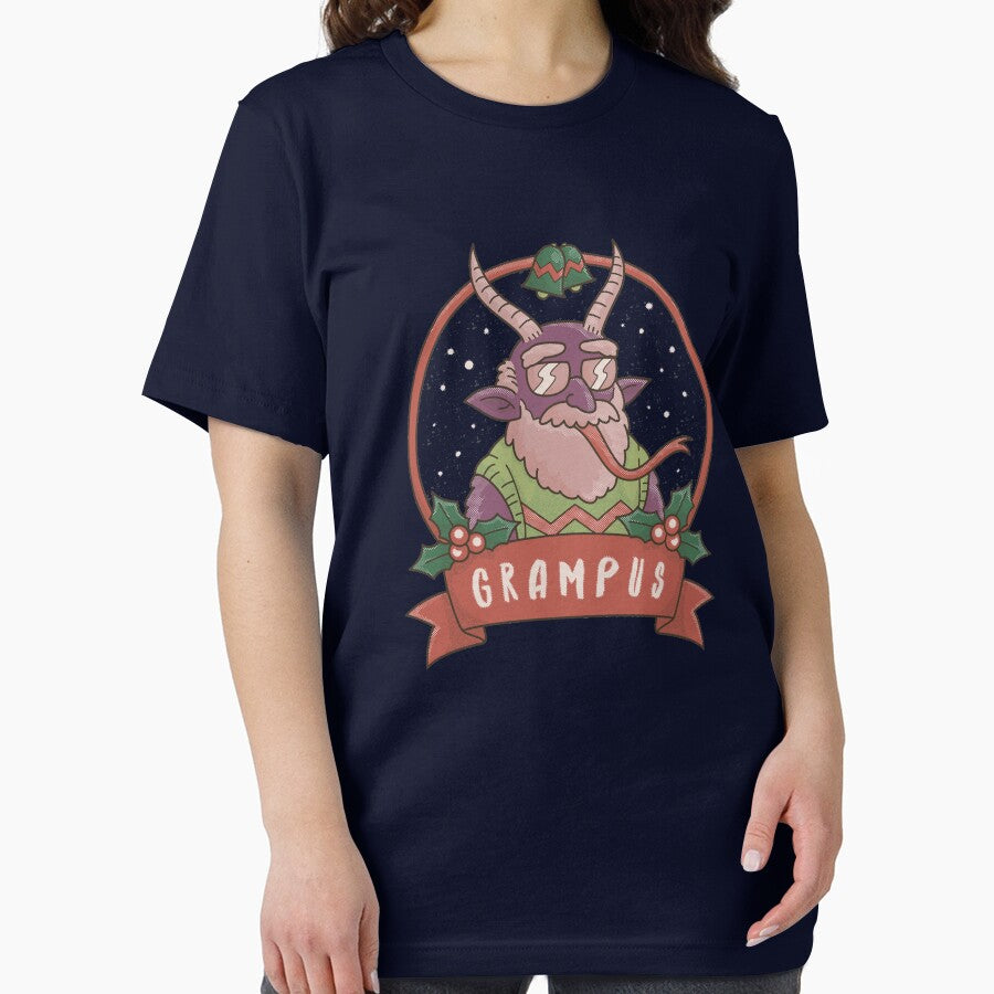 Krampus Grampus Christmas Grandpa by Yipptee Shirts Hoodie, Sweatshirt | BlankRebels.com (Image 2)