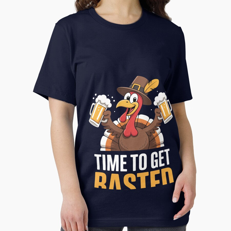 Time to Get Basted Funny Beer Thanksgiving Turkey by Rackaam T-Shirts, Hoodie, Sweatshirt | BlankRebels.com (Image 2)