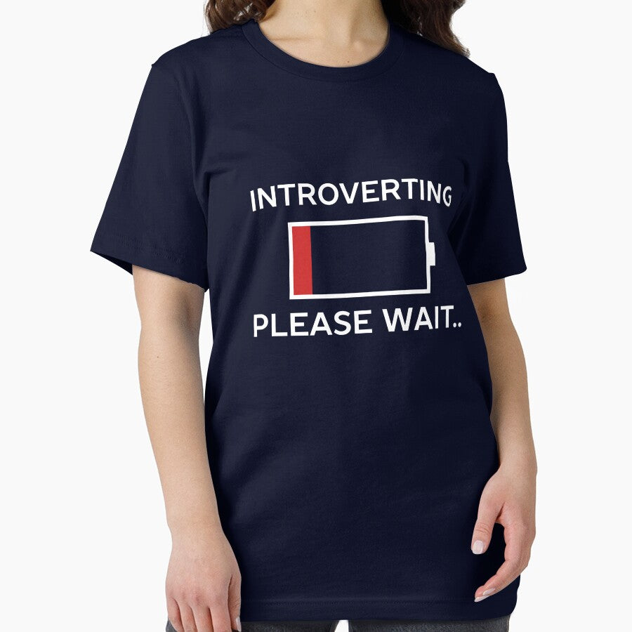 Introverting Please Waiting Funny by happinessinatee T-Shirts, Hoodie, Sweatshirt | BlankRebels.com (Image 2)