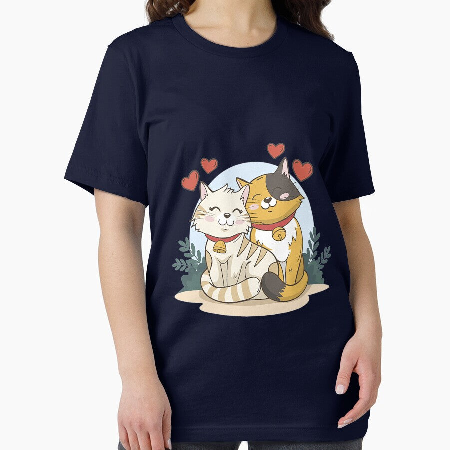Cute couple cats by Samadi style T-Shirts, Hoodie, Sweatshirt | BlankRebels.com (Image 2)