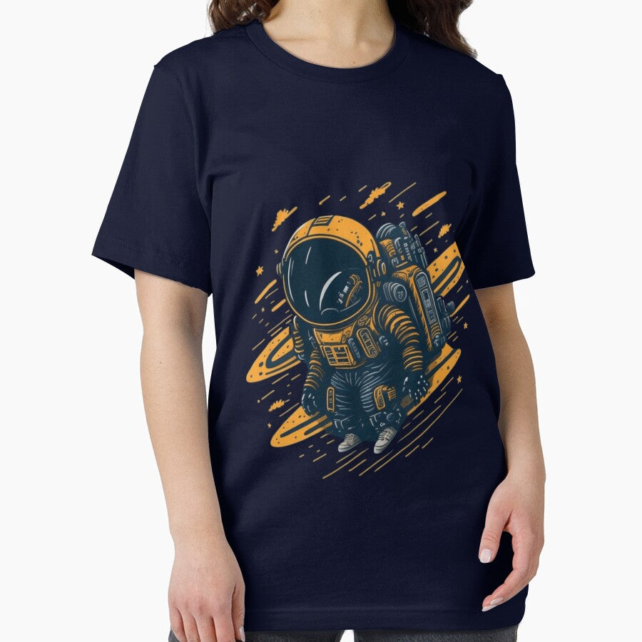 Yellow astronaut by ArtistsShop1 T-Shirts, Hoodie, Sweatshirt | BlankRebels.com (Image 2)