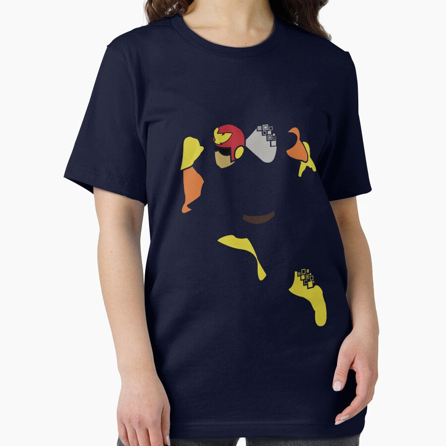 Captain Falcon Pixel Silhouette by innergeekdesign T-Shirts, Hoodie, Sweatshirt | BlankRebels.com (Image 2)