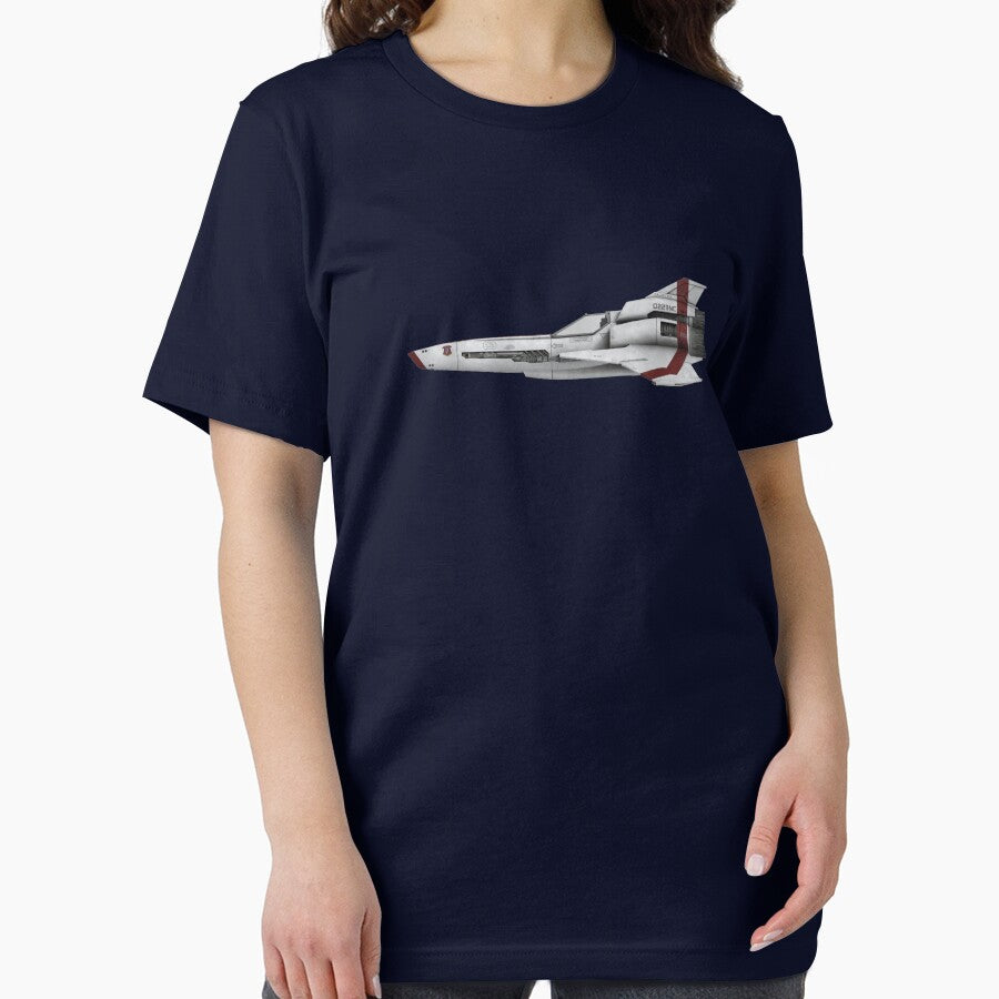 Battlestar Galactica Viper - Classic Skin by Jared McGuire T-Shirts, Hoodie, Sweatshirt | BlankRebels.com (Image 2)