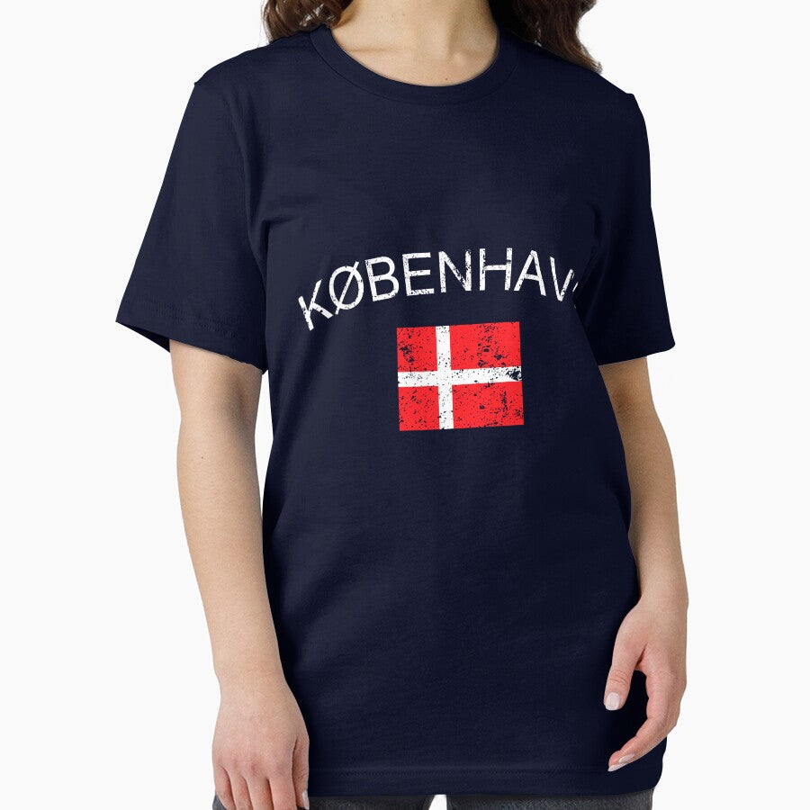 Kobenhavn T-Shirt, Vintage Denmark Copenhagen Sports Shirt by isa-sorrentino Hoodie, Sweatshirt | BlankRebels.com (Image 2)