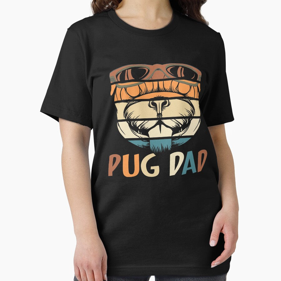 Pug Dad Retro Father Dog by Art-Max T-Shirts, Hoodie, Sweatshirt | BlankRebels.com (Image 2)