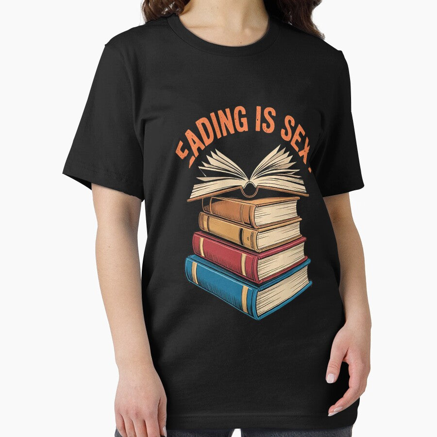Reading Is Sexy Loves To Read Books Bibliophile Bookworm by mandiana T-Shirts, Hoodie, Sweatshirt | BlankRebels.com (Image 2)