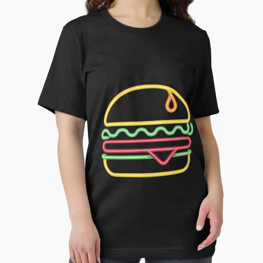 Neon Burger Sign by jewellmeyers T-Shirts, Hoodie, Sweatshirt | BlankRebels.com (Image 2)
