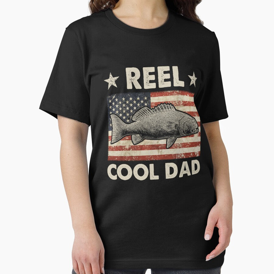 Vintage Reel Cool Dad, Funny Dad by vintagearttee T-Shirts, Hoodie, Sweatshirt | BlankRebels.com (Image 2)
