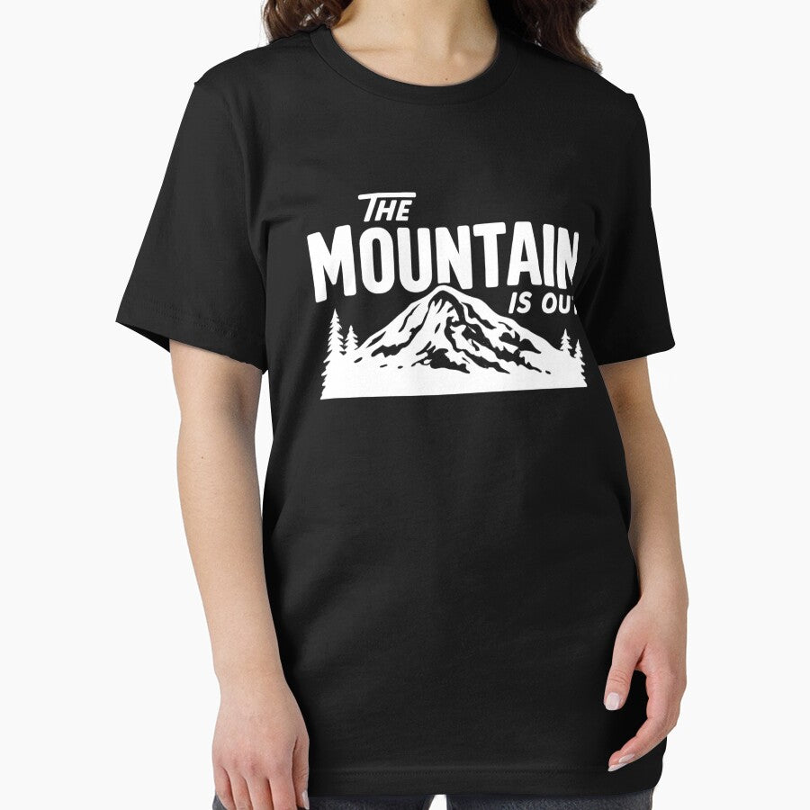 The Mountain Is Out – Mt. Rainier Washington by getpressedshirt