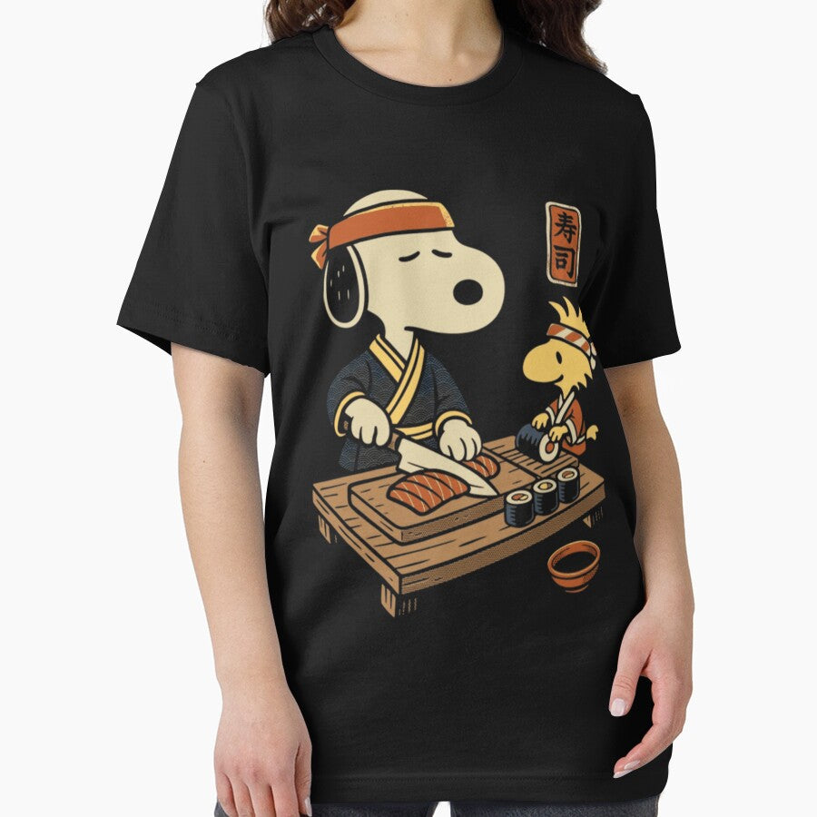 Sushi Chef Dog Japanese Style Cute Cooking Scene by rsenugfreakri