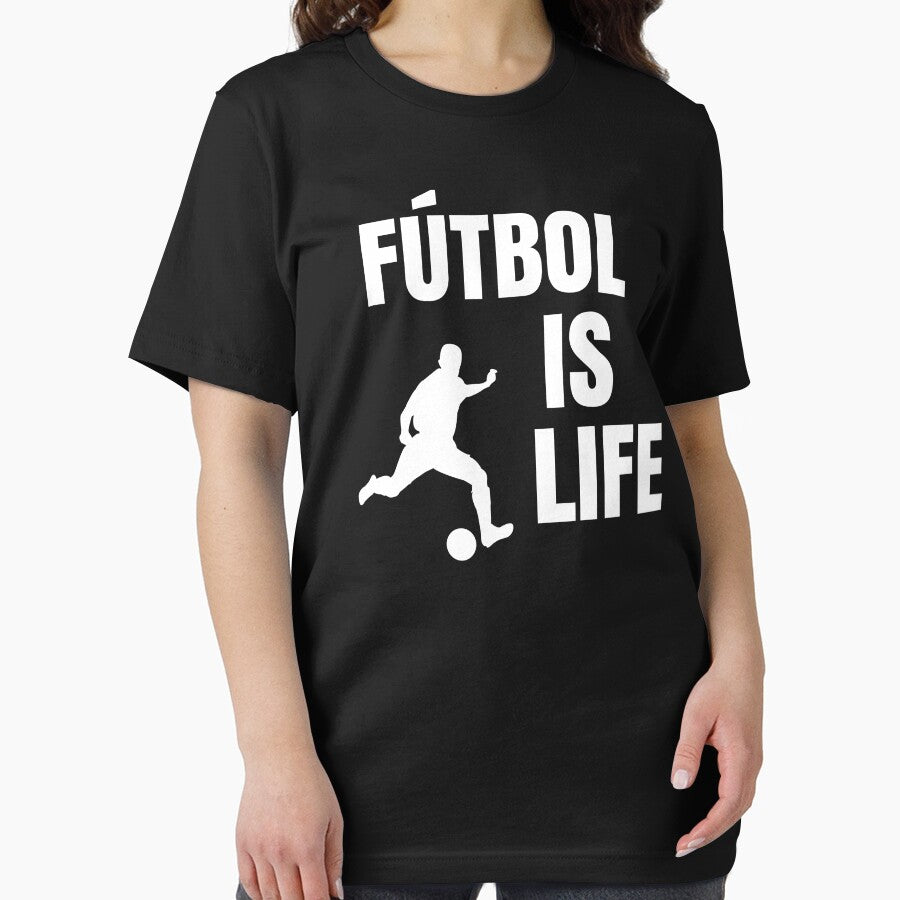 Futbol Is Life Soccer Lover Football Fan by Club7Studios T-Shirts, Hoodie, Sweatshirt | BlankRebels.com (Image 2)
