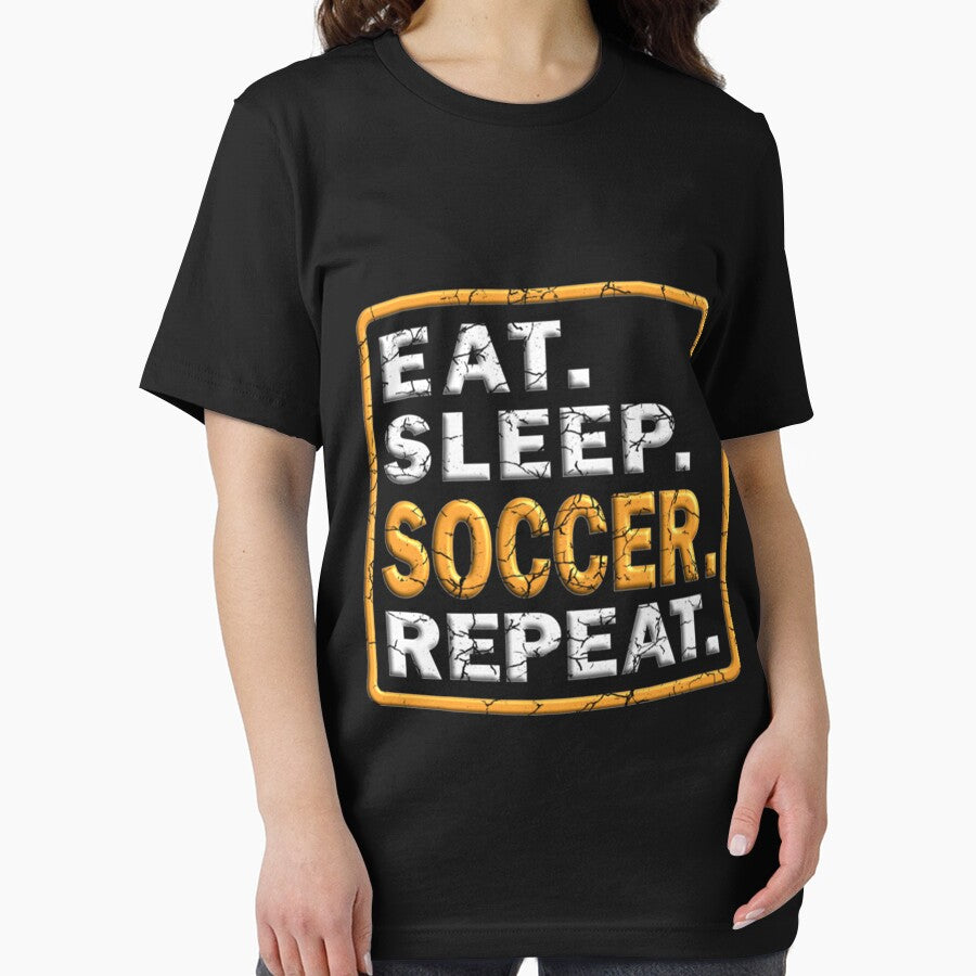 Eat Sleep Soccer Repeat Classic T-Shirt by krnnvrstacy