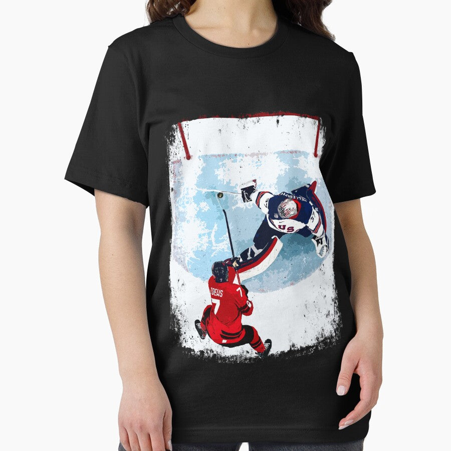 Connor Hellebuyck - Secretary of Defense USA Hockey by ClarenceGarza T-Shirts, Hoodie, Sweatshirt | BlankRebels.com (Image 2)