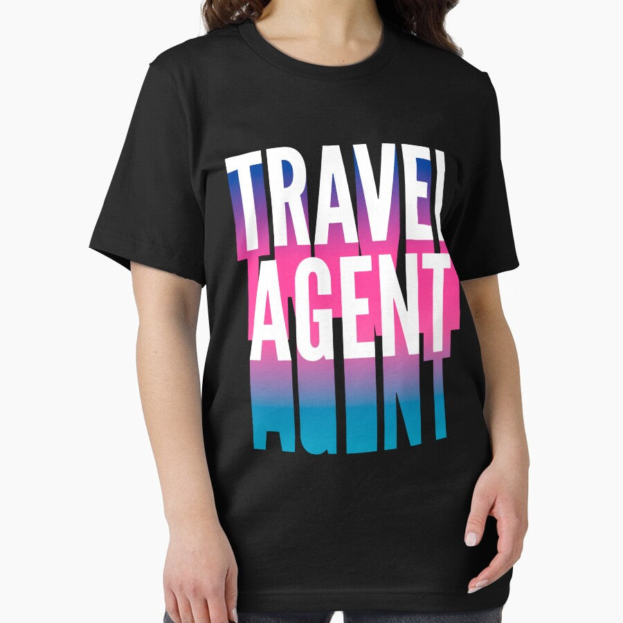 Travel agent With Long Gradient Shadow by SVPOD T-Shirts, Hoodie, Sweatshirt | BlankRebels.com (Image 2)
