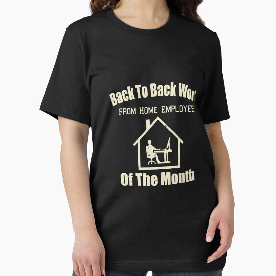 Back To Back Work From Home Employee Of The Month by TheBest94 T-Shirts, Hoodie, Sweatshirt | BlankRebels.com (Image 2)