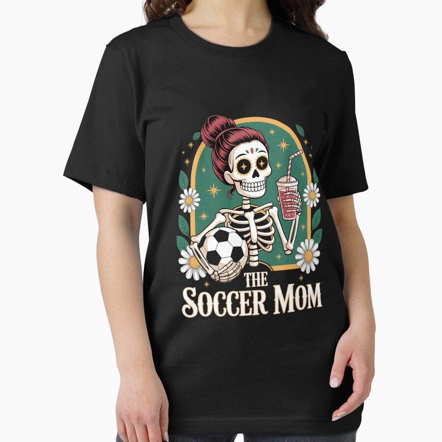 The Soccer Mom Tarot Card Skeleton Game Day Proud Moms by THagBlue