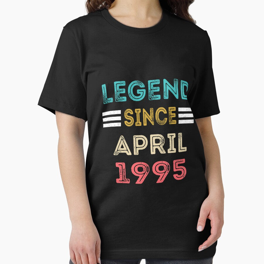 Retro Vintage Legend Since April 1995 Birthday Gift by meedTee T-Shirts, Hoodie, Sweatshirt | BlankRebels.com (Image 2)