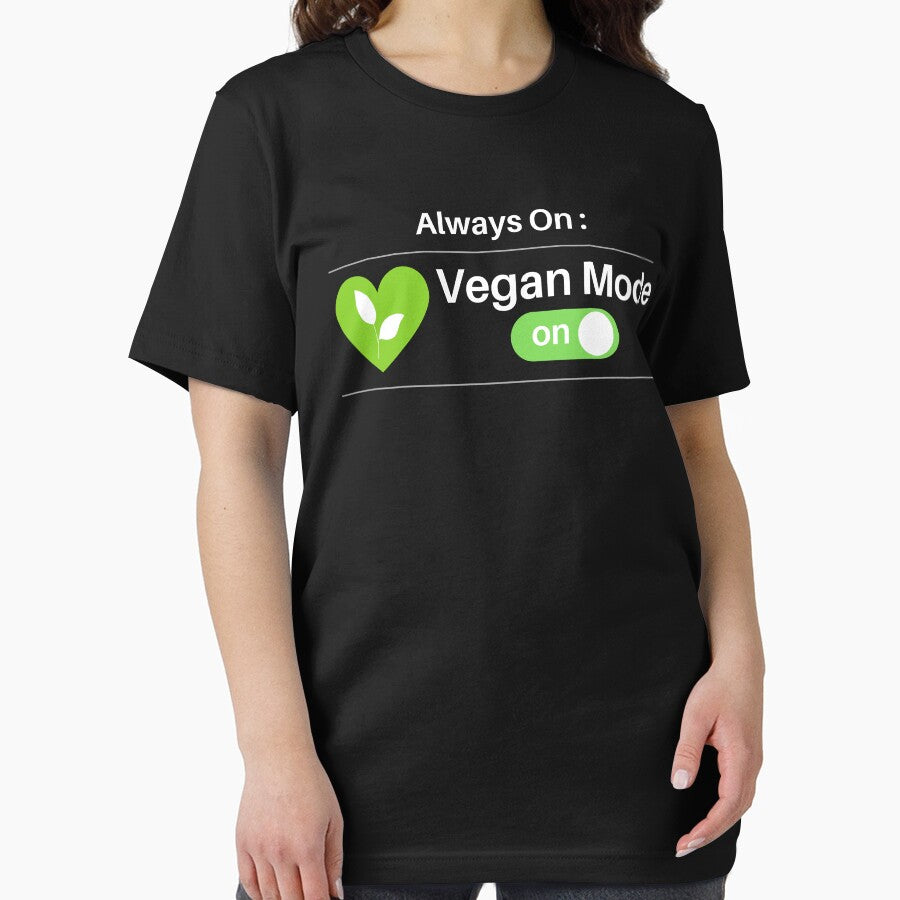 Vegan Mode, Always On! by Nxt-Lvl-Awesome T-Shirts, Hoodie, Sweatshirt | BlankRebels.com (Image 2)