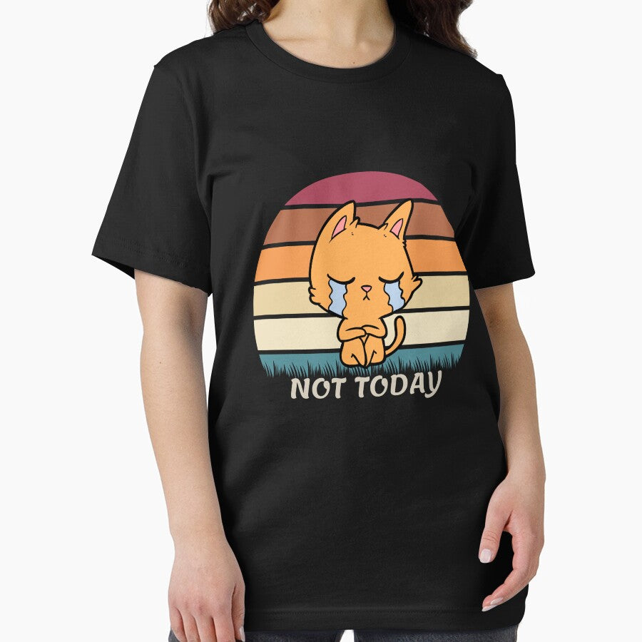 Not Today for Sad Cat by tnwbank T-Shirts, Hoodie, Sweatshirt | BlankRebels.com (Image 2)
