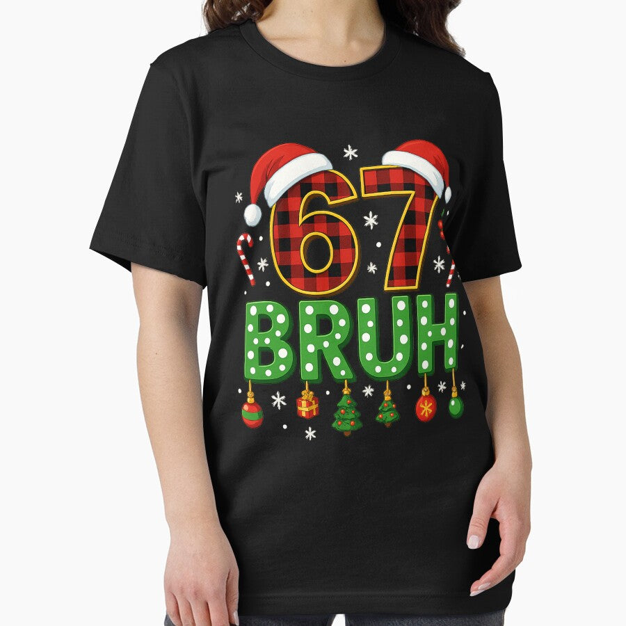 Six Seven bruh Meme Christmas 67 Xmas funny Christmas by Kladhadredo T-Shirts, Hoodie, Sweatshirt | BlankRebels.com (Image 2)