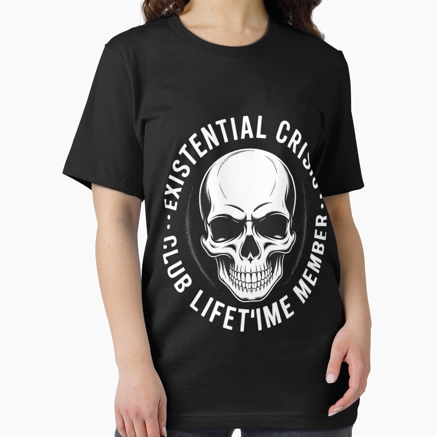 Existential Crisis Club I Depression Social Anxiety by CookWorldLaughs T-Shirts, Hoodie, Sweatshirt (Image 2)
