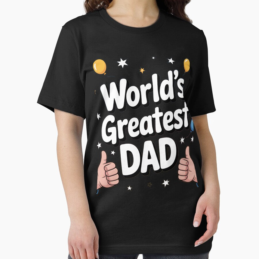 number 1 dad world's greatest dad by TewonLake T-Shirts, Hoodie, Sweatshirt | BlankRebels.com (Image 2)