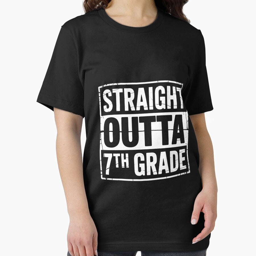 Straight Outta 7th Grade Graduation Class 2025 Seventh Grade by berniceschm T-Shirts, Hoodie, Sweatshirt (Image 2)