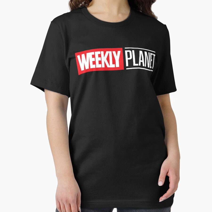 Weekly Planet WPU Logo on White by WPPosters T-Shirts, Hoodie, Sweatshirt | BlankRebels.com (Image 2)