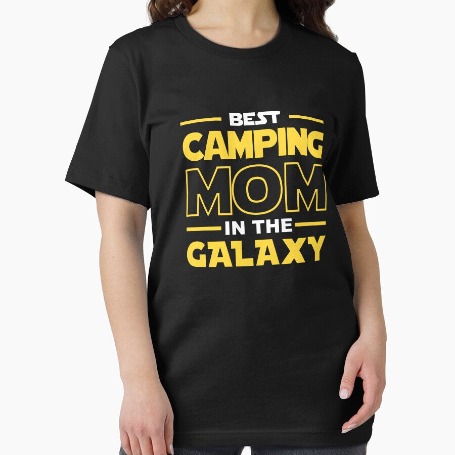 Best Camping Mom In The Galaxy shirt, Camping Dad Mom Girls Lovers Birthday Christmas Mothers Day Quotes Design... (Image 2)